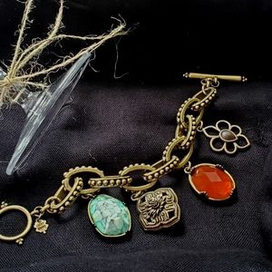 Lucky Brand Vintage  Gold Tone Bracelet